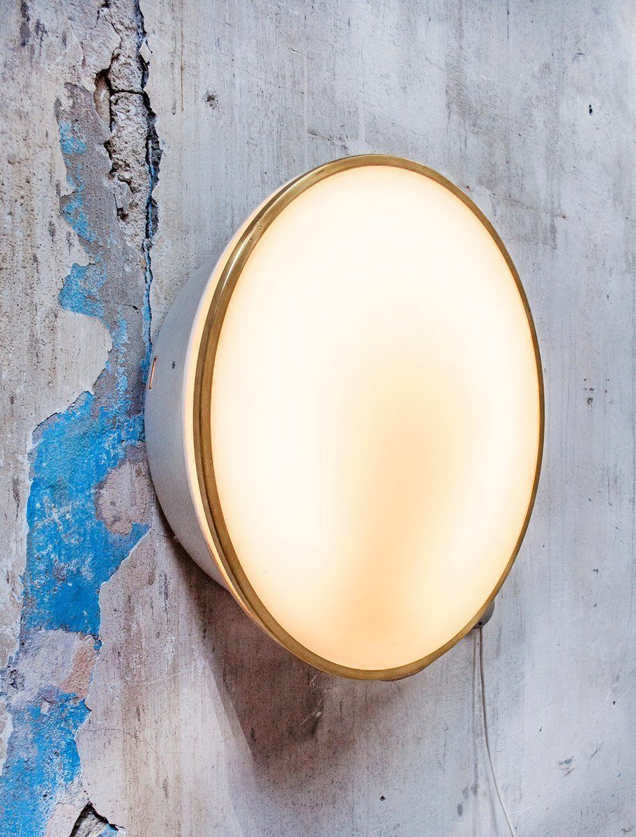 Munkegaard Plafond  Of Wandlamp Van Arne Jacobsen Voor Louis Poulsen, Ca. Jaren 1970