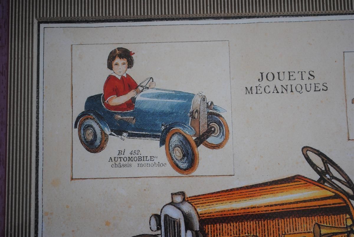 Catalog Of Old Toy Catalog Framed Around 1900 2 photo for sale