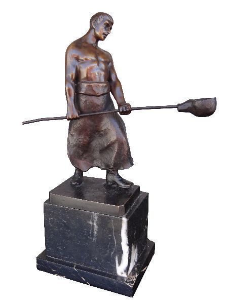 photo for sale Bronze Art Deco Foundry Craft Signed Jensen