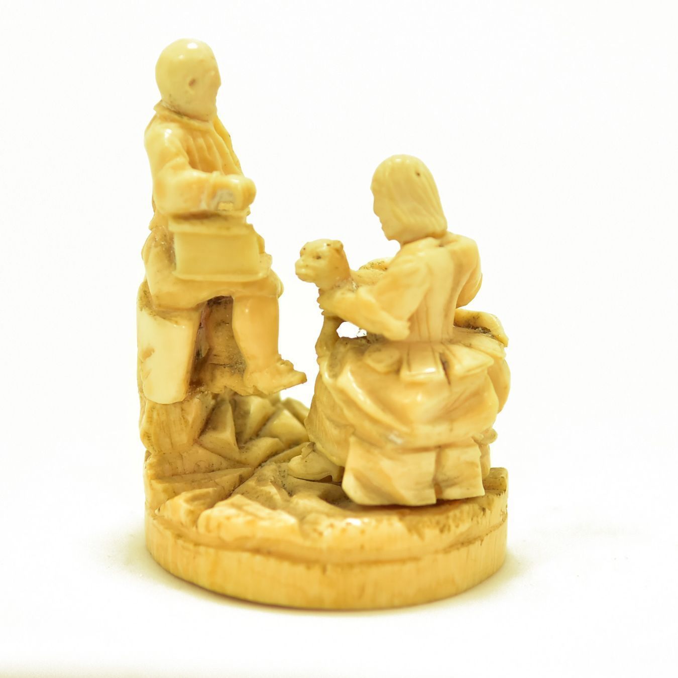 Group Of Characters The Dad The Mom And The Child Xi Xth photo for sale