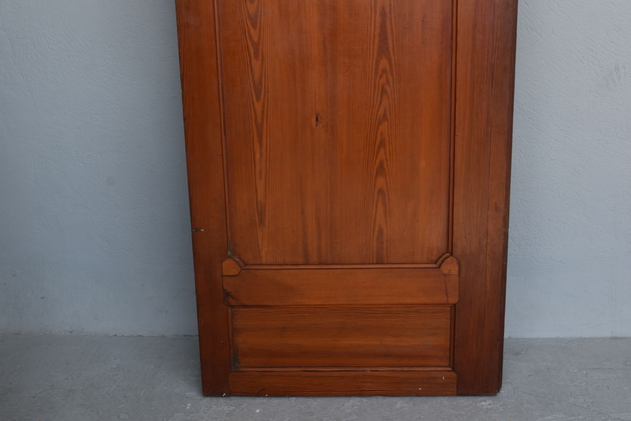 Double Old Communication Door In Pitchpin Period 1900 photo vintage