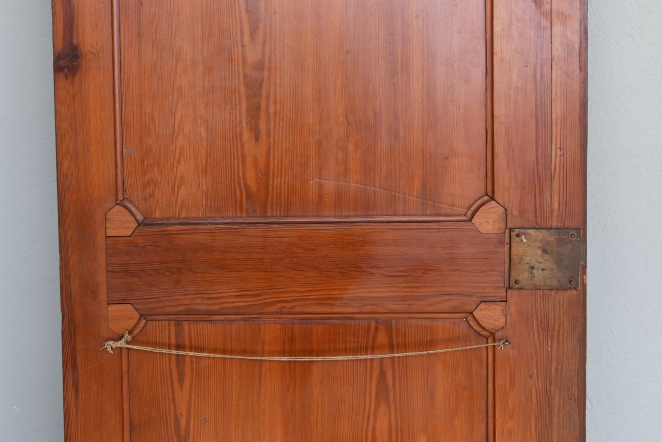 photo furniture Double Old Communication Door In Pitchpin Period 1900