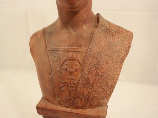 photo buy Bust Of A 19th Century Italian Terracotta Woman