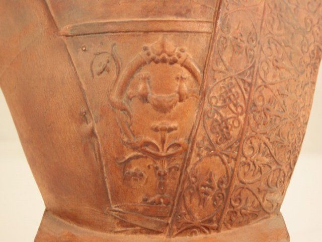 photo vintage Bust Of A 19th Century Italian Terracotta Woman