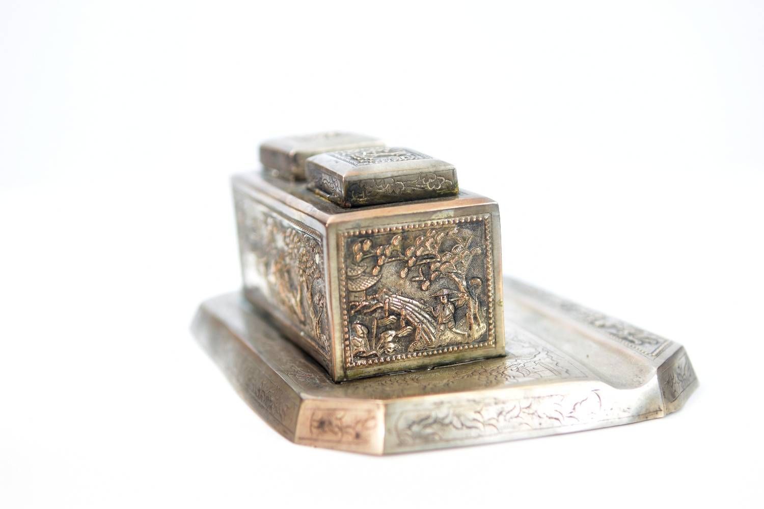 Indochinese Silver Office Kit photo Home Decor
