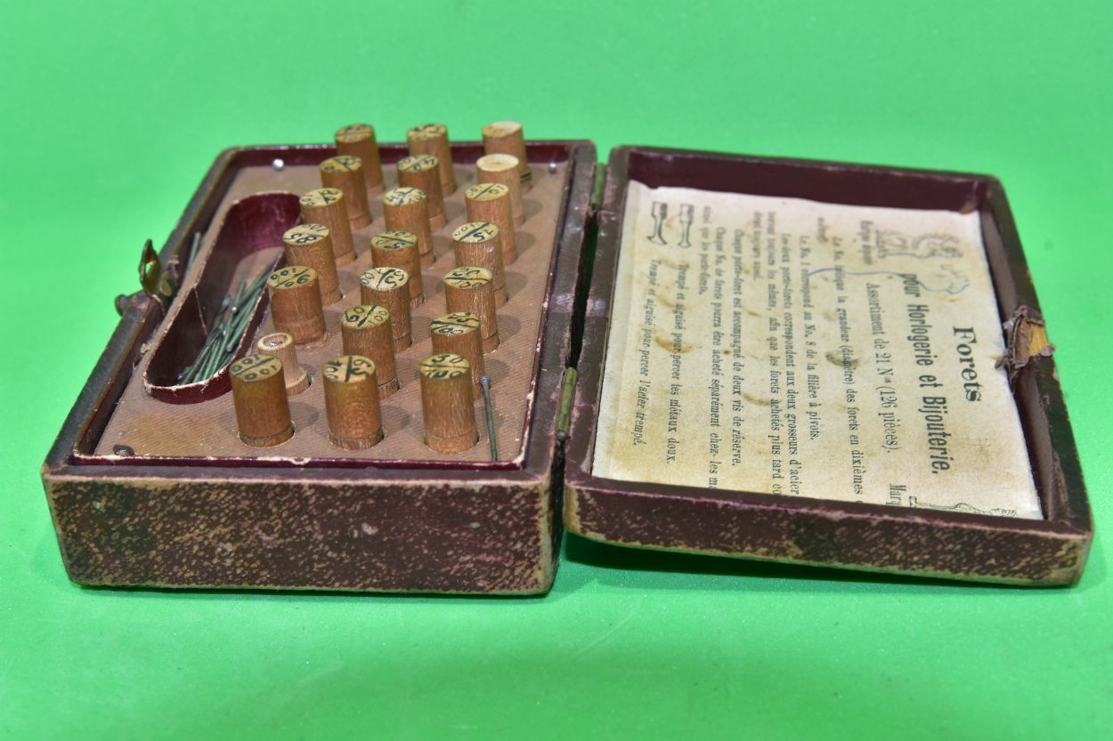 Jeweler Watchmaker Tool Drill Set photo for sale