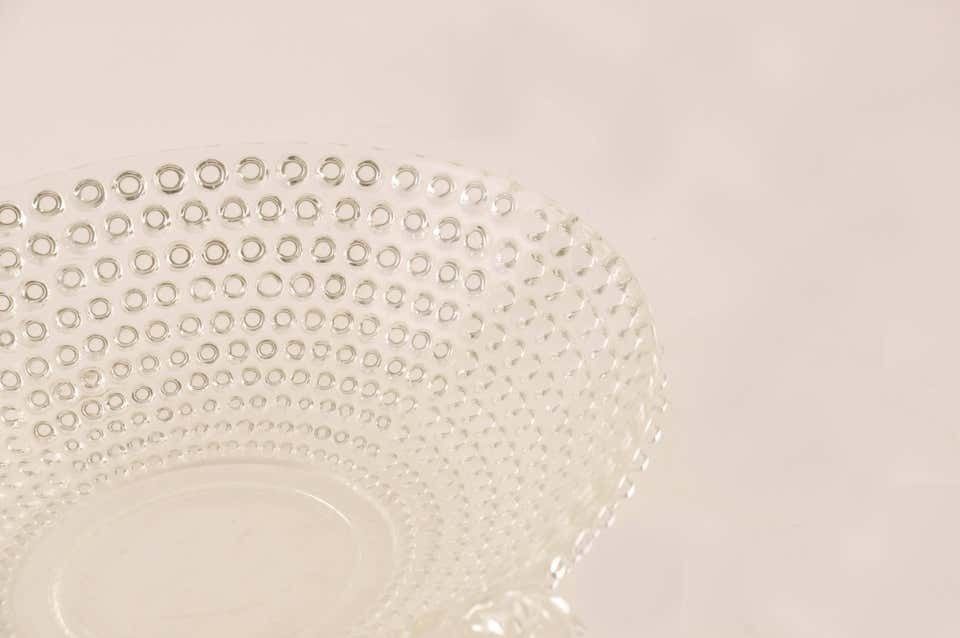 Italian Glass Bowl Or Centerpiece, Mid Century Modern photo buy