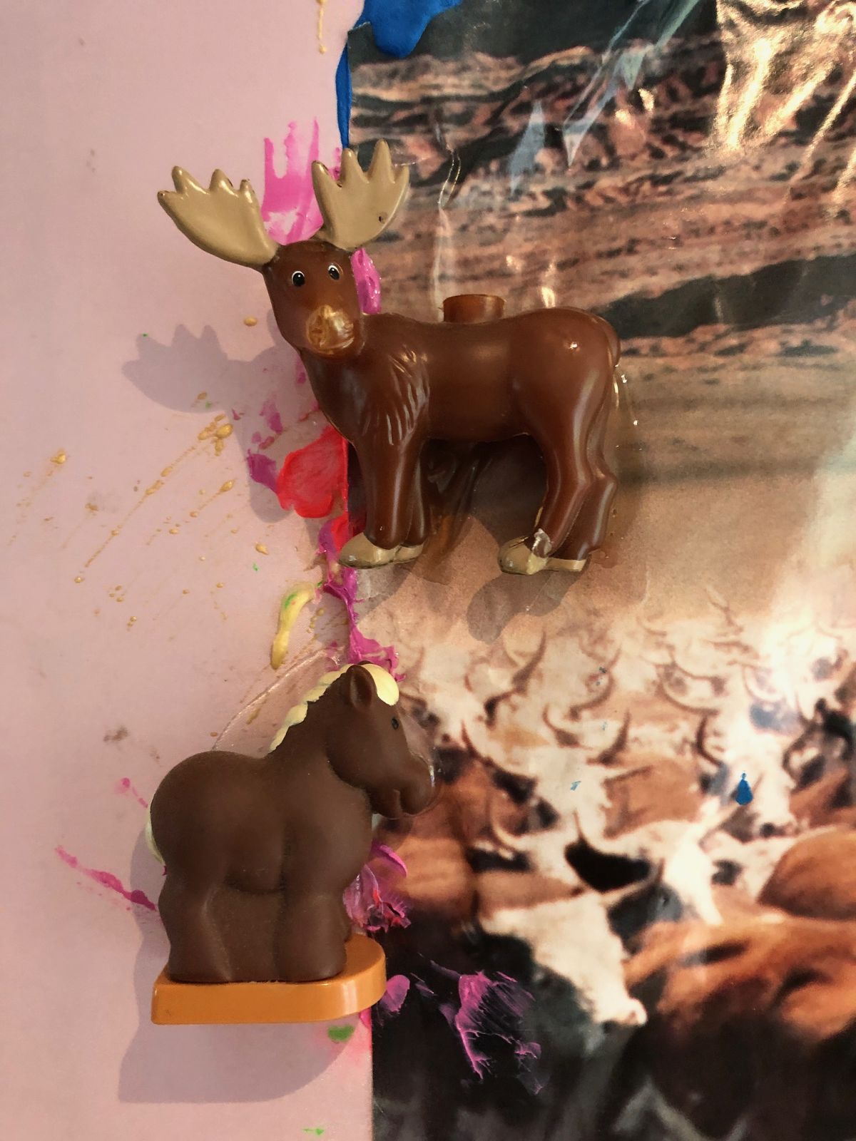 The Longest Drive. Mixed Media Art Work By American Artist Justin Lieberman photo buy