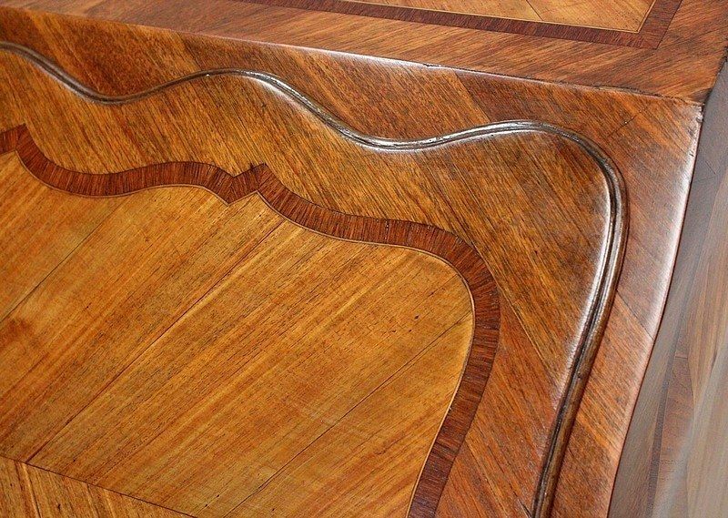 Furniture Mahogany And Rosewood Slope Desk, Regency / Louis XV Period     18th Century photo