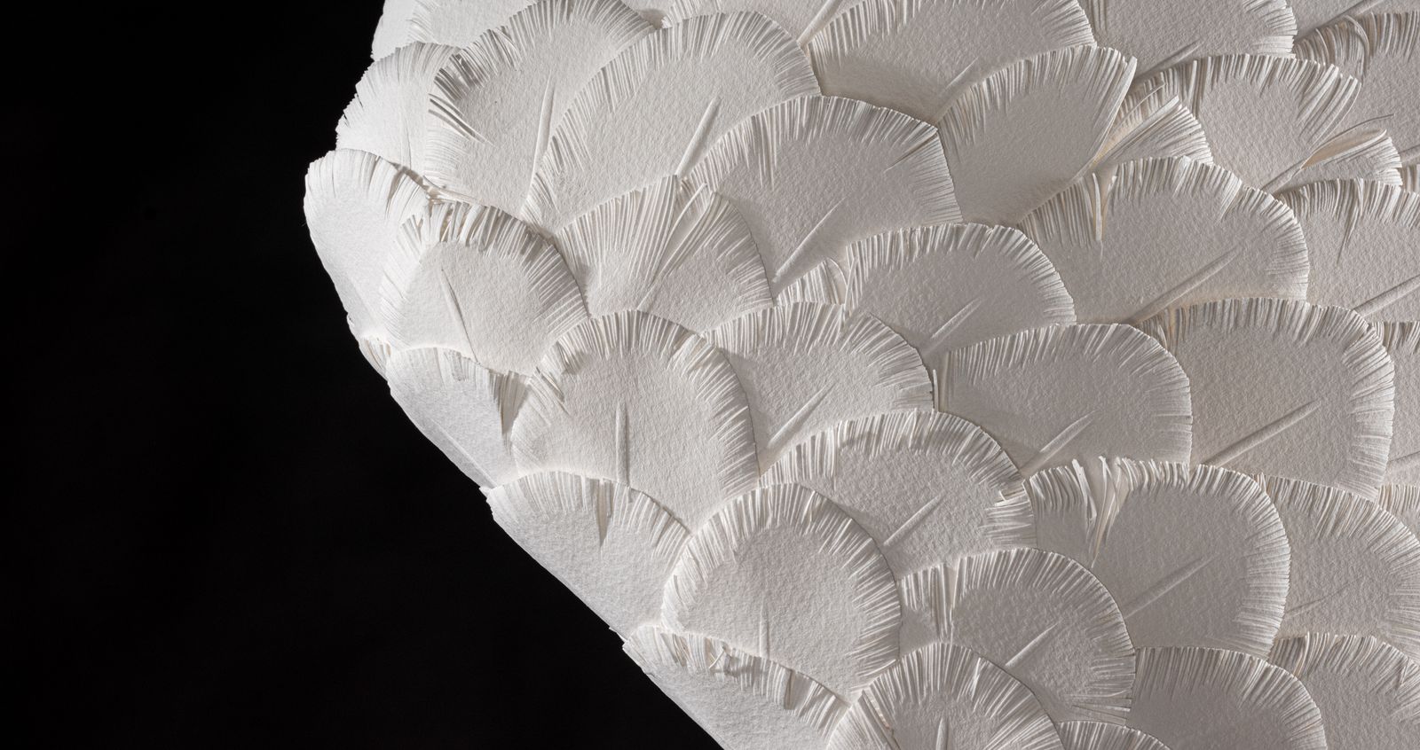 The Angel Wings. Stunning & Unique Pair Of Handmade Paper Feather Wall Art Sculptures. photo 3750.0