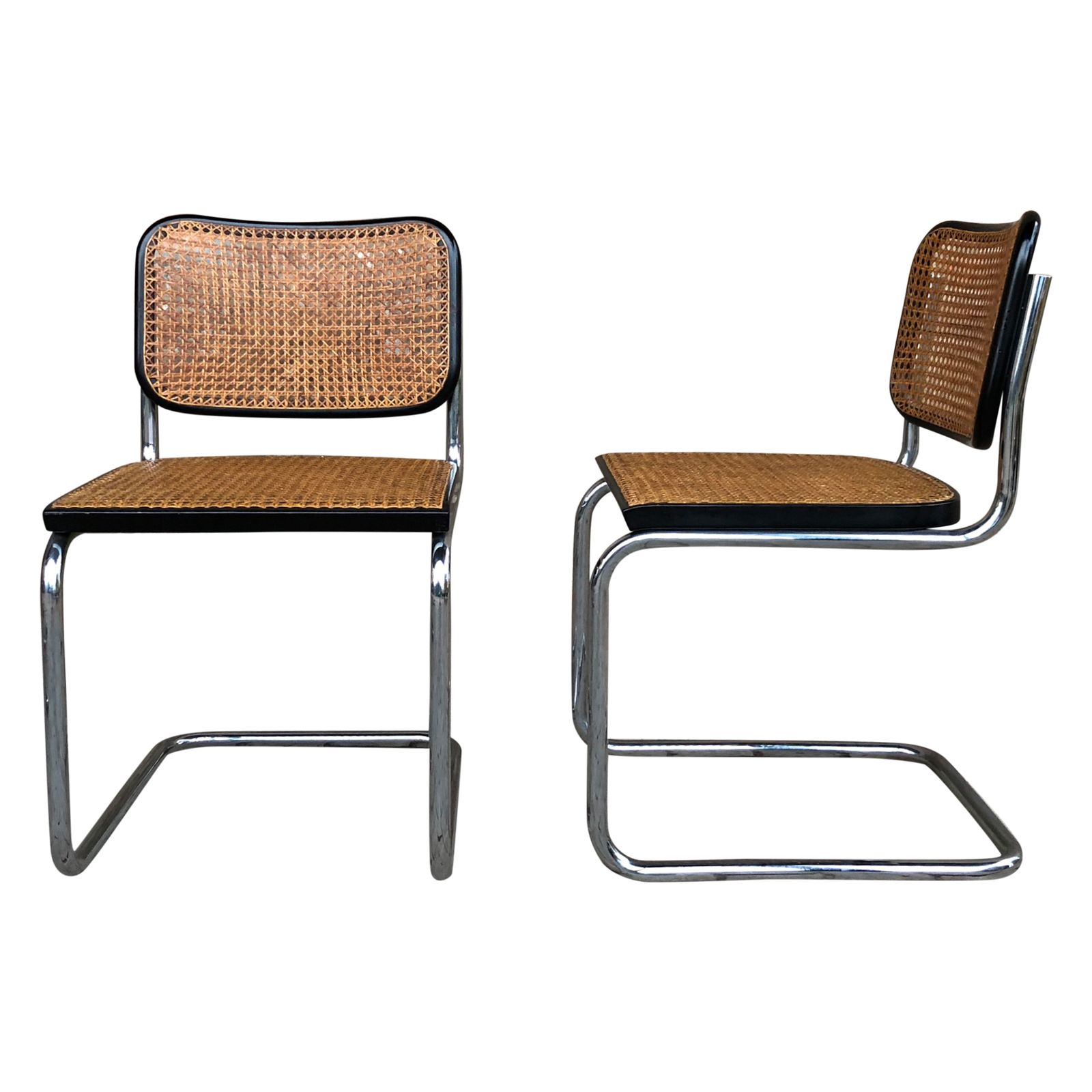 Marcel Breuer B32 Cesca Dining Room Chairs For Gavina Knoll, 1963, Set Of 8 photo vintage
