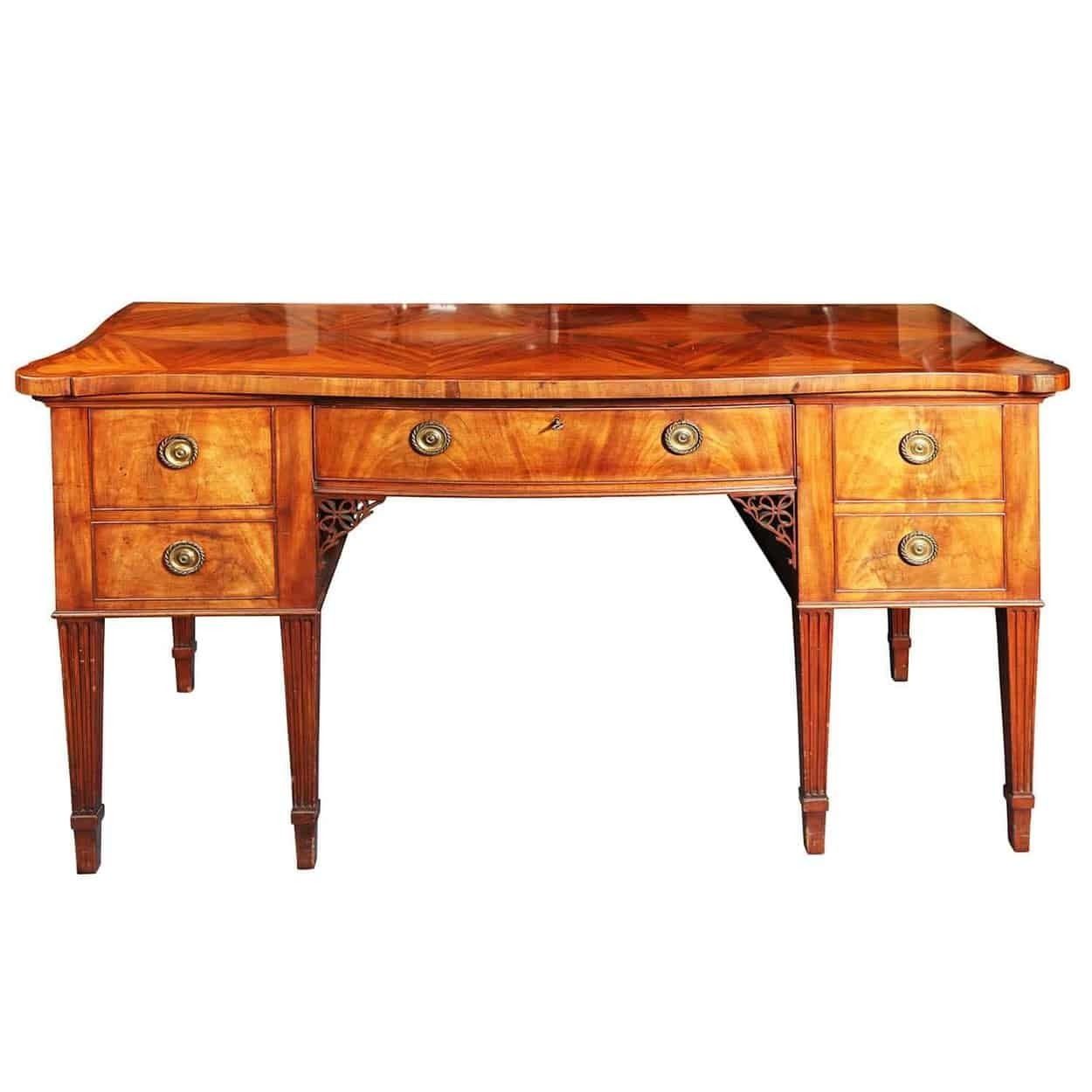 George III Mahogany Sideboard Attributed To Henry Hill Of Marlborough