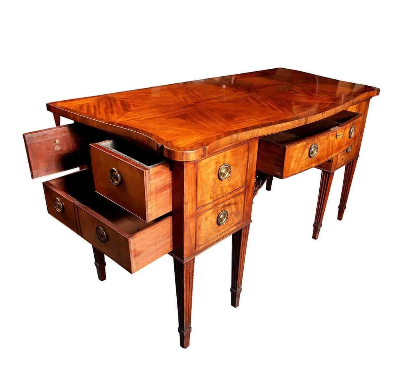 George III Mahogany Sideboard Attributed To Henry Hill Of Marlborough photo for sale