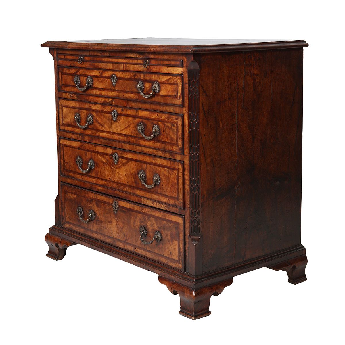 Mid 18th Century George II Mahogany Chest Of Drawers photo Furniture