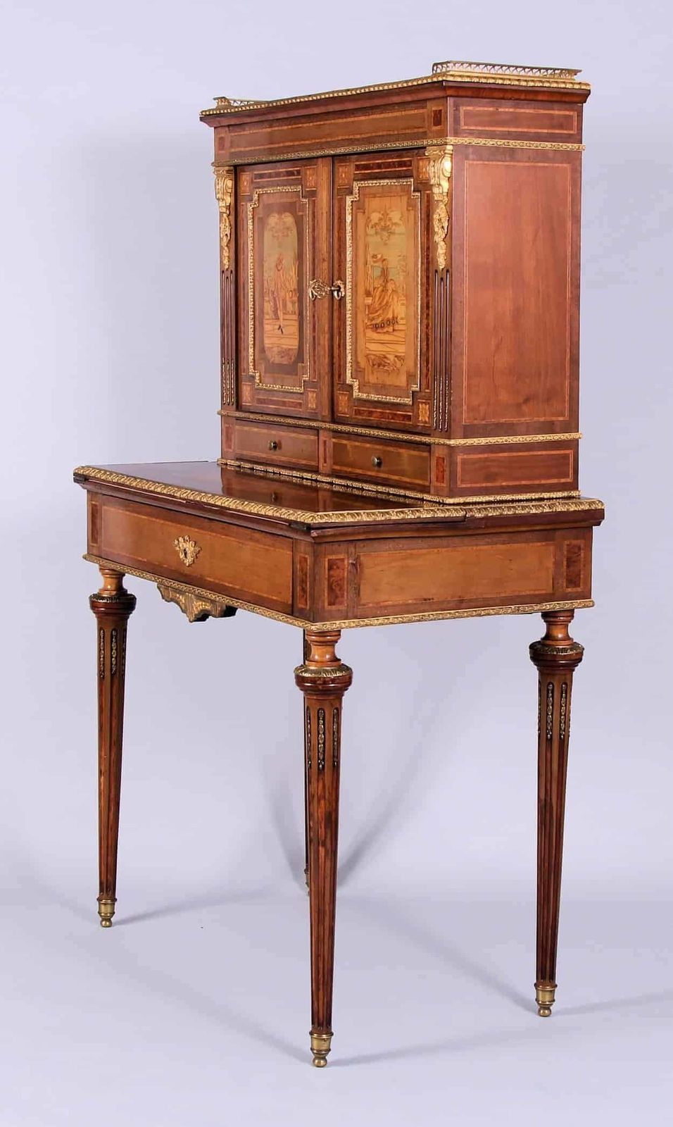 Charles Guillaume Diehl Furniture – Napoleon III Louis XV Revival Bonheur Du Jour photo buy