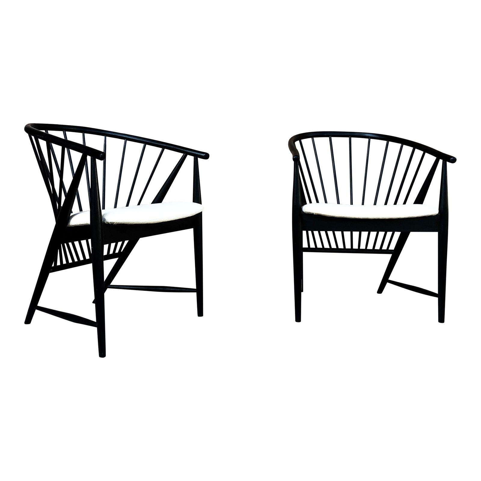 Beech And Velvet Sunfeather Lounge Chairs By Sonna Rosén For Nässjö Stolfabrik, 1954, Set Of 2 photo furniture