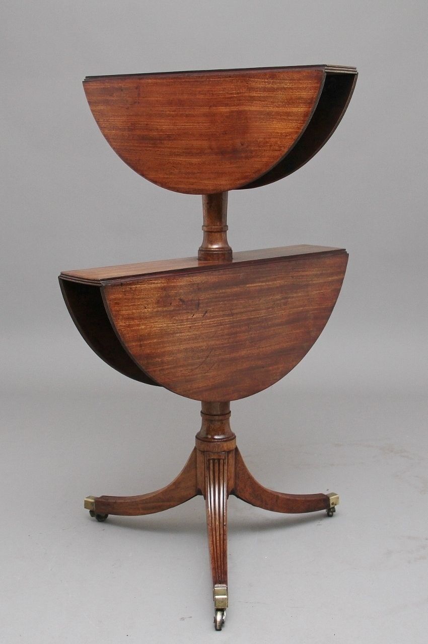 Early 19th Century Mahogany Dumbwaiter photo 1650.0