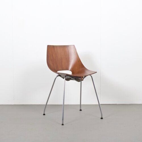 Carlo Ratti Plywood Chair By Società Compensati Curvati, Italy 1960s photo furniture