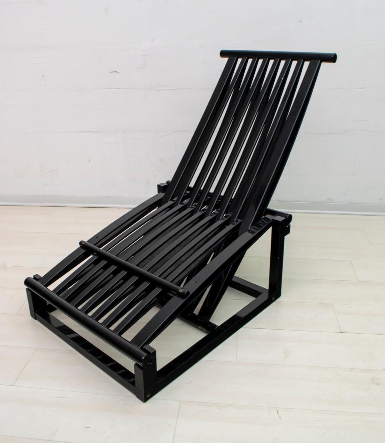 Carlo Pagella Mid Century Modern Italian Relax Armchair For Romanutti, 1970s photo buy