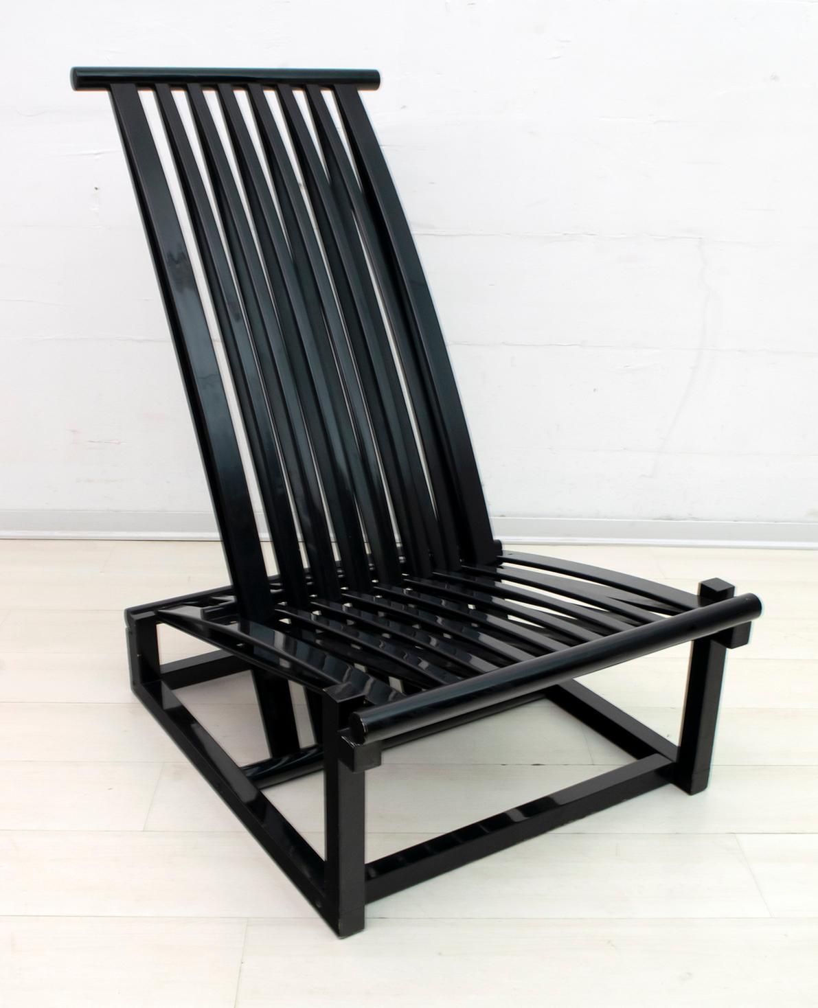 photo furniture Carlo Pagella Mid Century Modern Italian Relax Armchair For Romanutti, 1970s