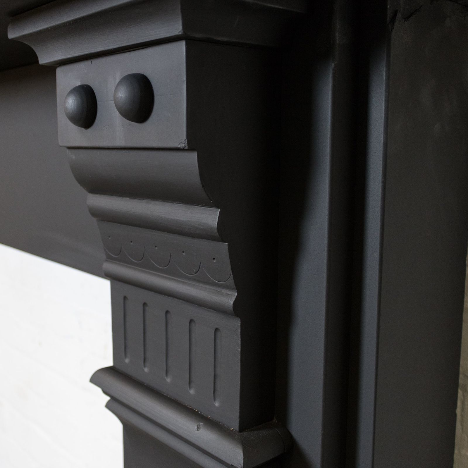 Antique Edwardian Slate Chimneypiece photo Home Fixtures