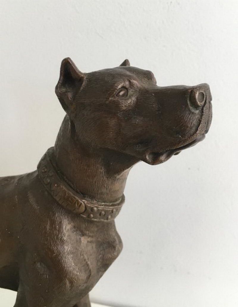 Henri Payen.(1894 1933). German Mastiff. Signed Payen à Lille On The Necklace. Circa 1920 photo buy