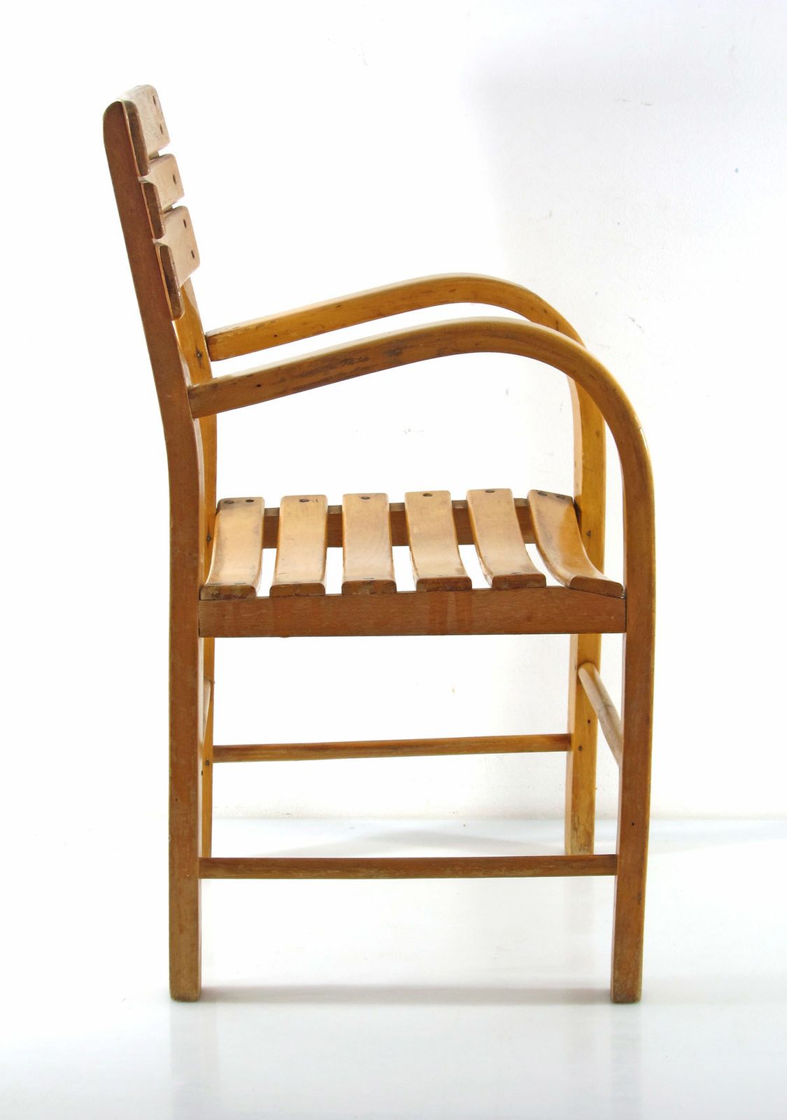 Fifties Vintage Wooden Children’s Chair photo for sale