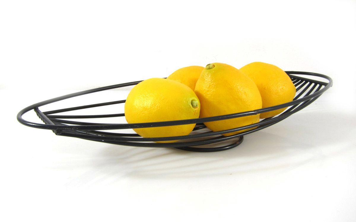 Jaren Vijftig Fruitmand Van Draadstaal photo 140.0