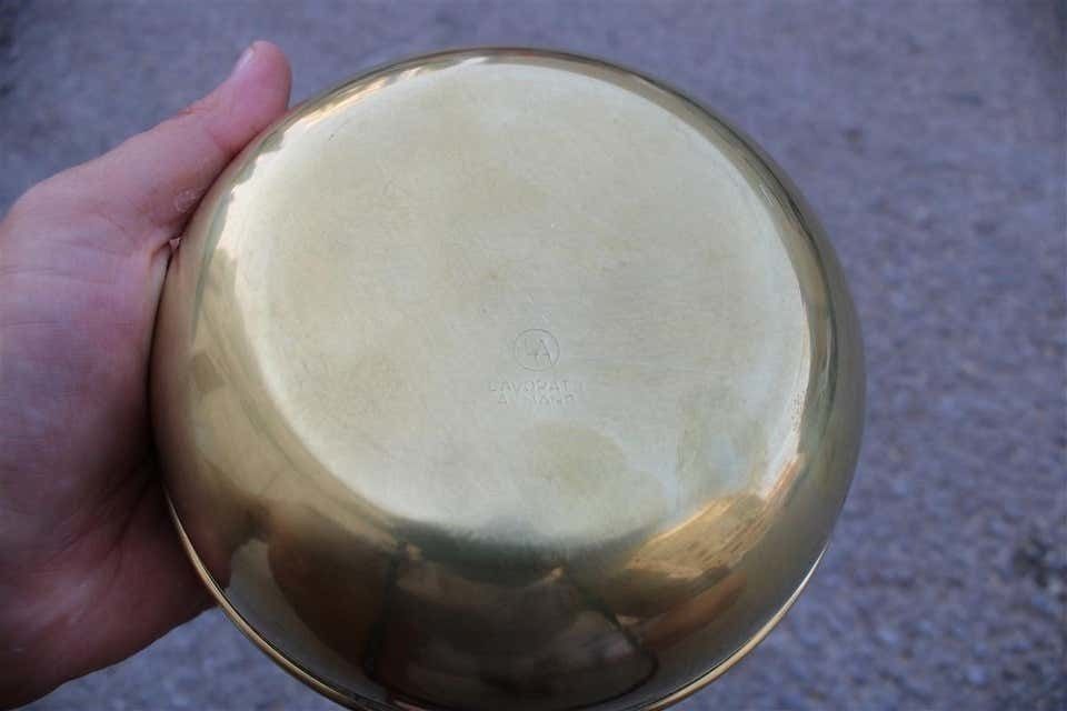 Tobacco Box From The 1970s Italian Design Solid Brass photo vinterior