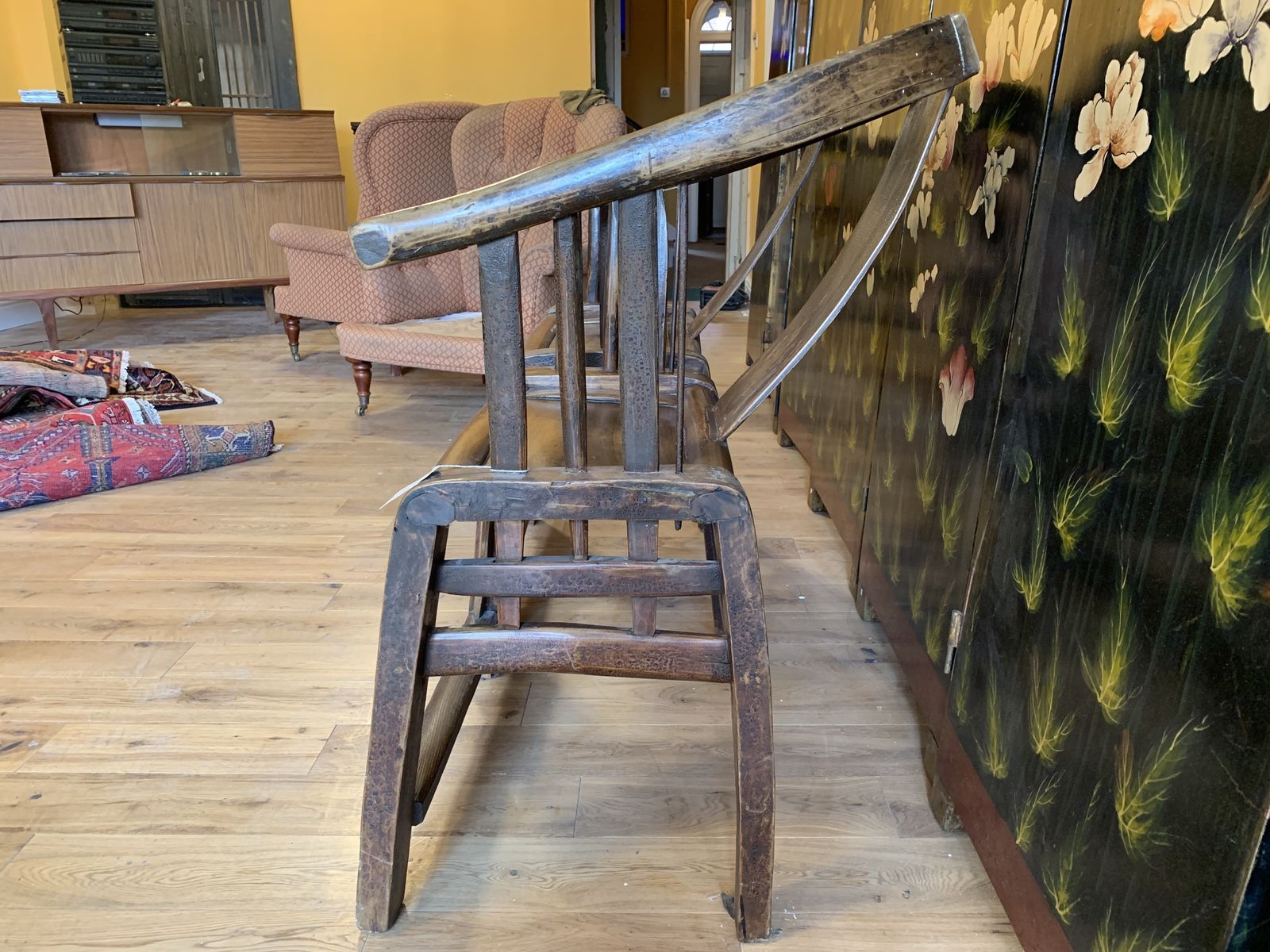 photo furniture Vintage Chinese Horseshoe  Chairs