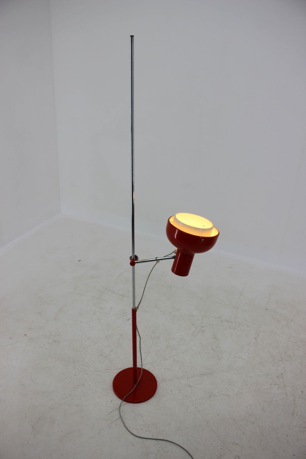 Midcentury Floor Lamp Napako Designed By Josef Hurka, 1960s photo furniture