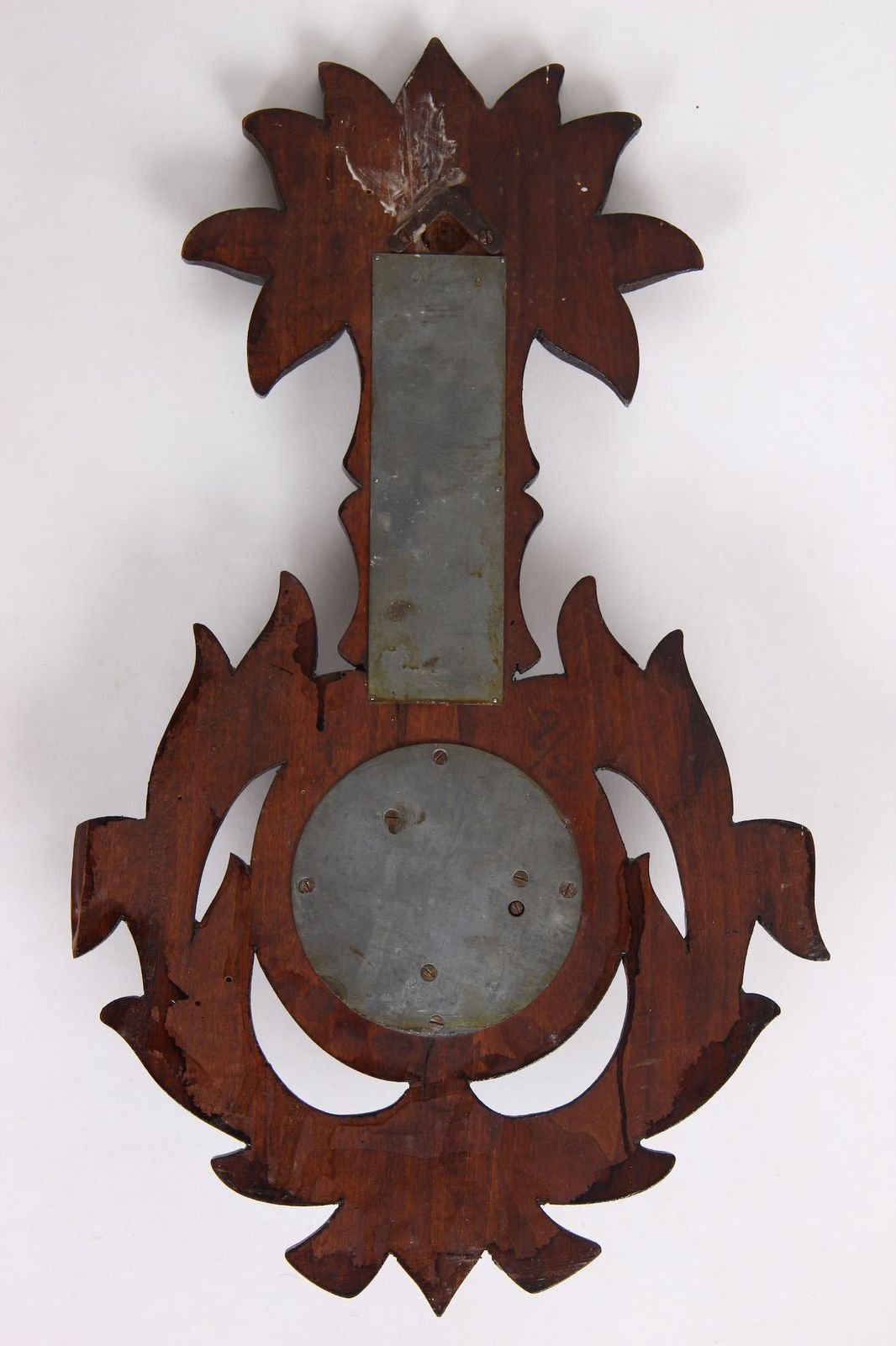 Old Danish Antique Weather Station. Manufactured By R&C Denmark. Hand Carved Details photo 120.0