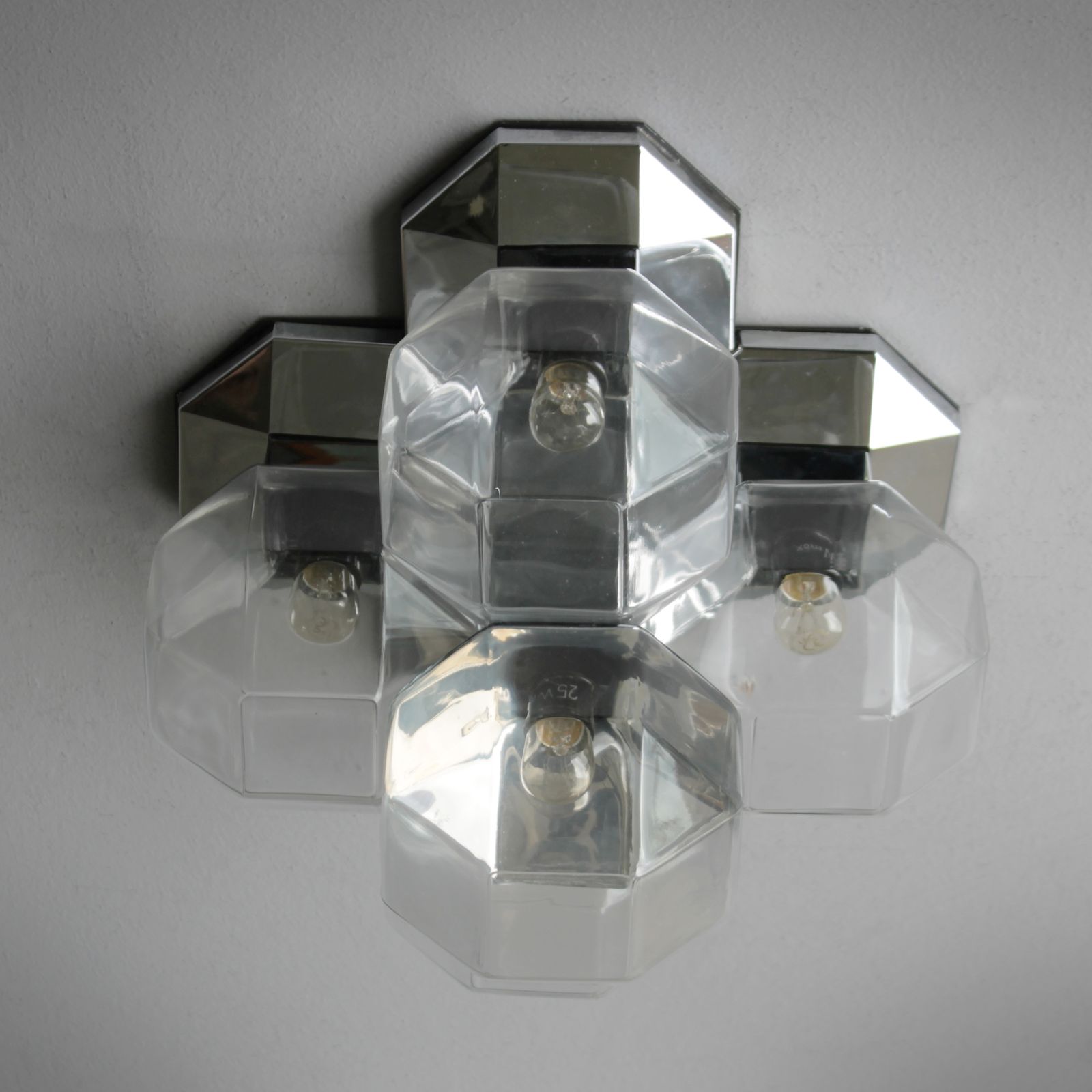 Paar Motoko Ishii Lampen Voor Staff, Duitsland photo for sale