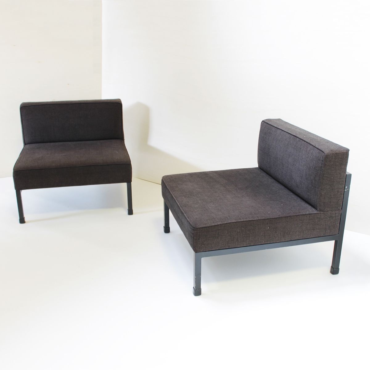 Coffee Table And Two (2) Armchairs By Wim Den Boon, Netherlands 1958 photo furniture