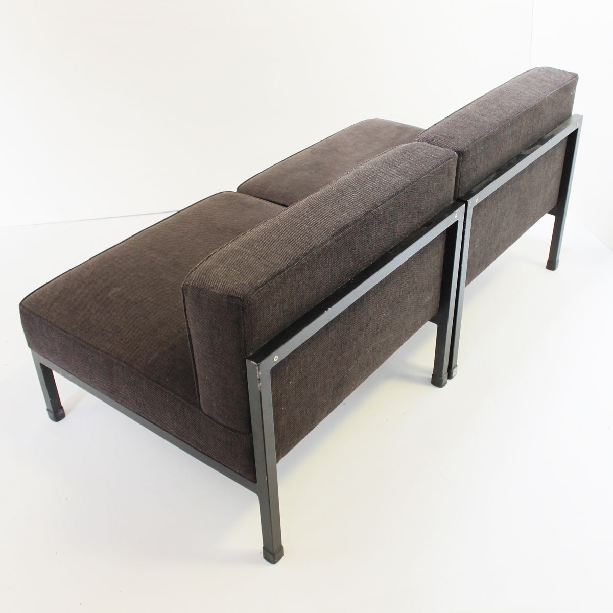 Coffee Table And Two (2) Armchairs By Wim Den Boon, Netherlands 1958 photo vintage