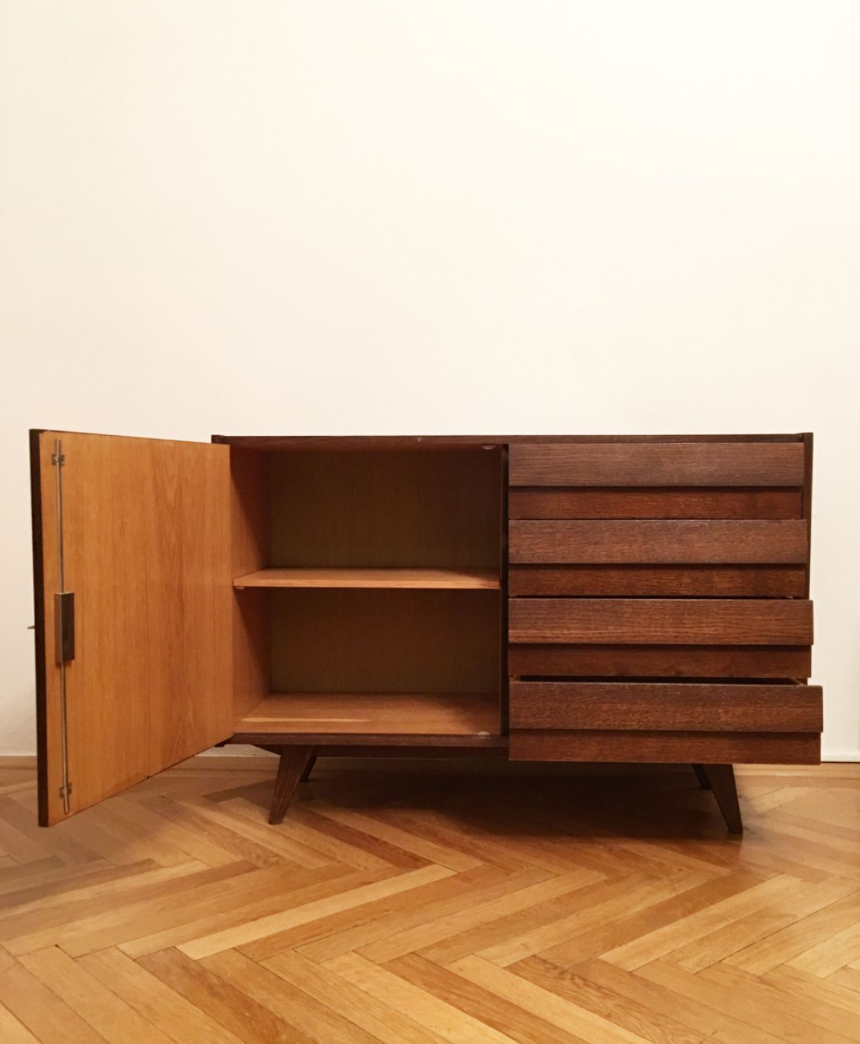 photo furniture Czech Sideboard U 460 By Jiri Jiroutek For Interier Praha, 1960s