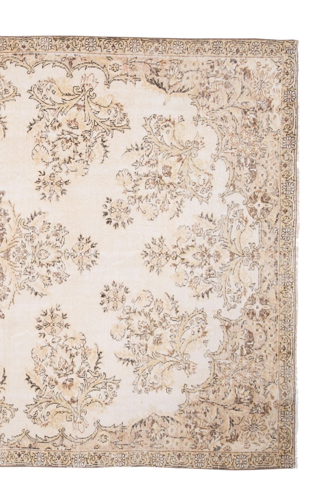 Oversize Turkish Oushak Rug With Soft Color 6'11" X 10'6" photo 949.0