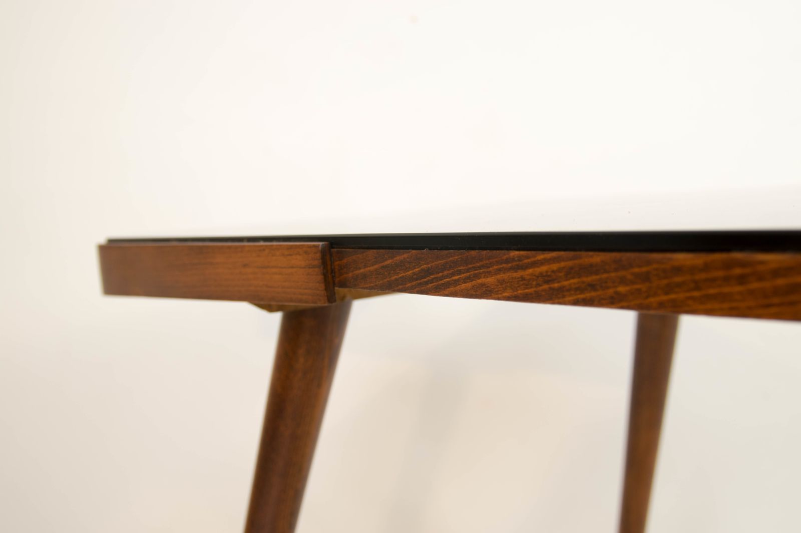 Black Glass Coffee Table By Jiri Jiroutek, 1963 photo Furniture
