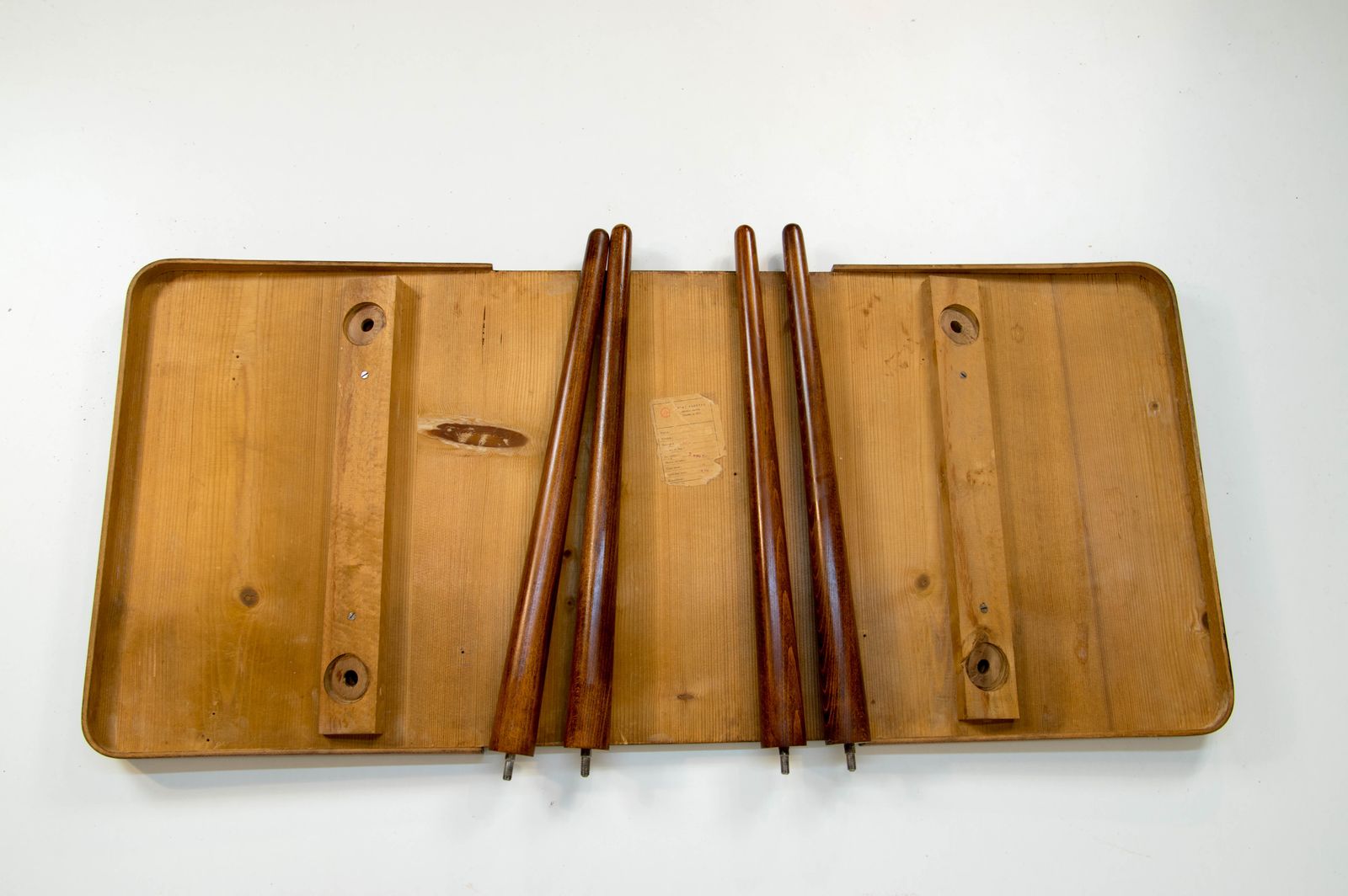 Glazen Salontafel Met Zwart Glas Door Jiri Jiroutek, 1963 photo 495.0