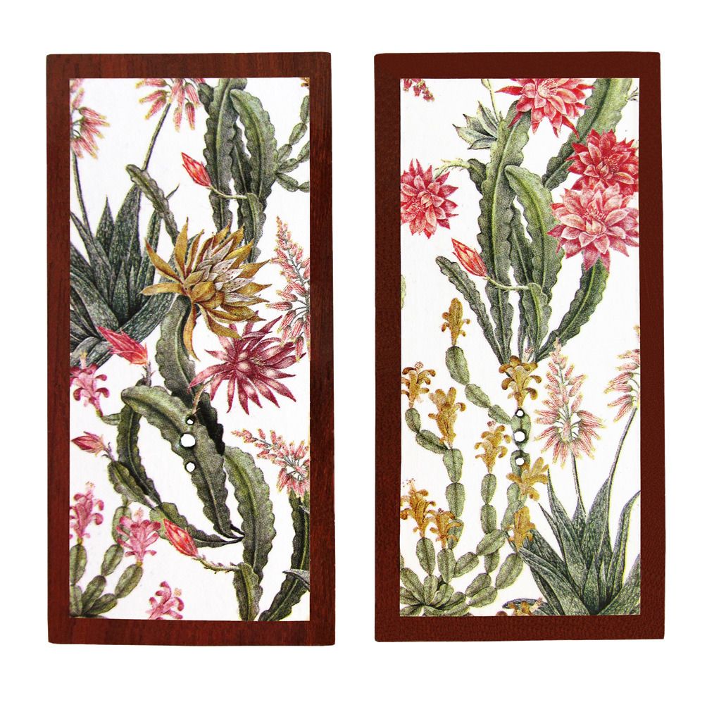 "Biophilia Fix" Restyled Wall Sconces By Habitat Improver With Paper Napkin Découpage And Gold Paint photo vinterior