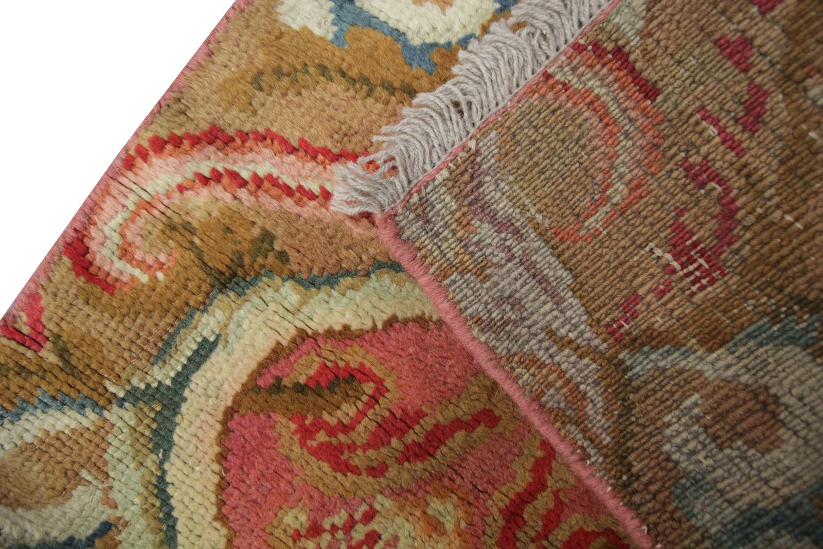 photo furniture Antique Rugs And Runners English Axminister Carpet Rug 48x307cm