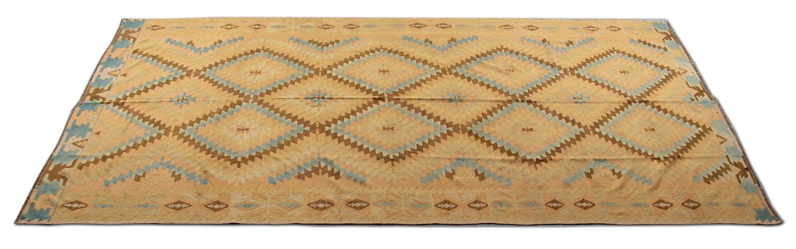 Antique Turkish Anatolian Kilim 193 X 390 Cm Flat Woven Rug photo furniture