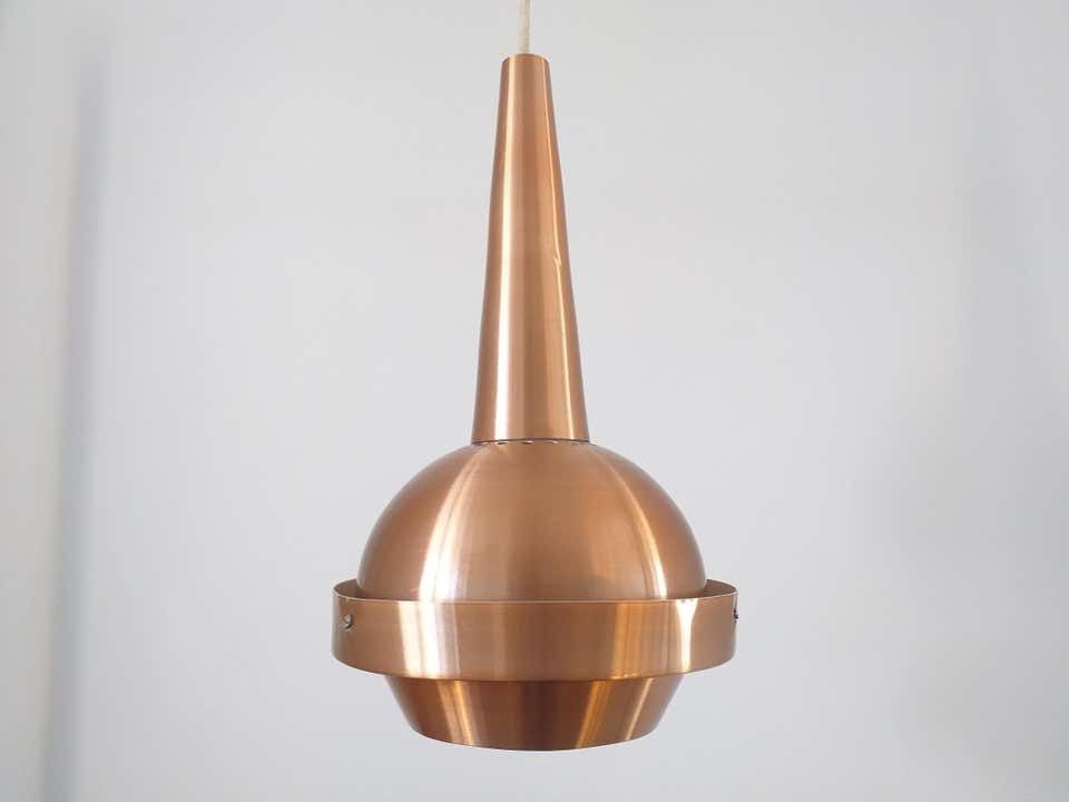 Mid-century hanglamp, Denemarken, jaren 1970