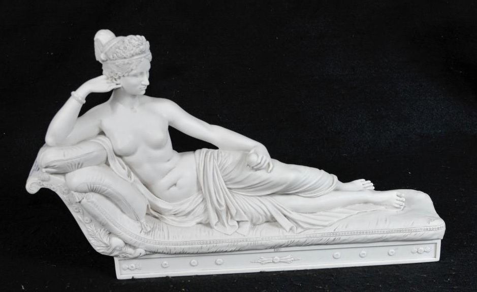 Italian Reclining Venus Nude Female By Canova Paolina Borgheses Victorious