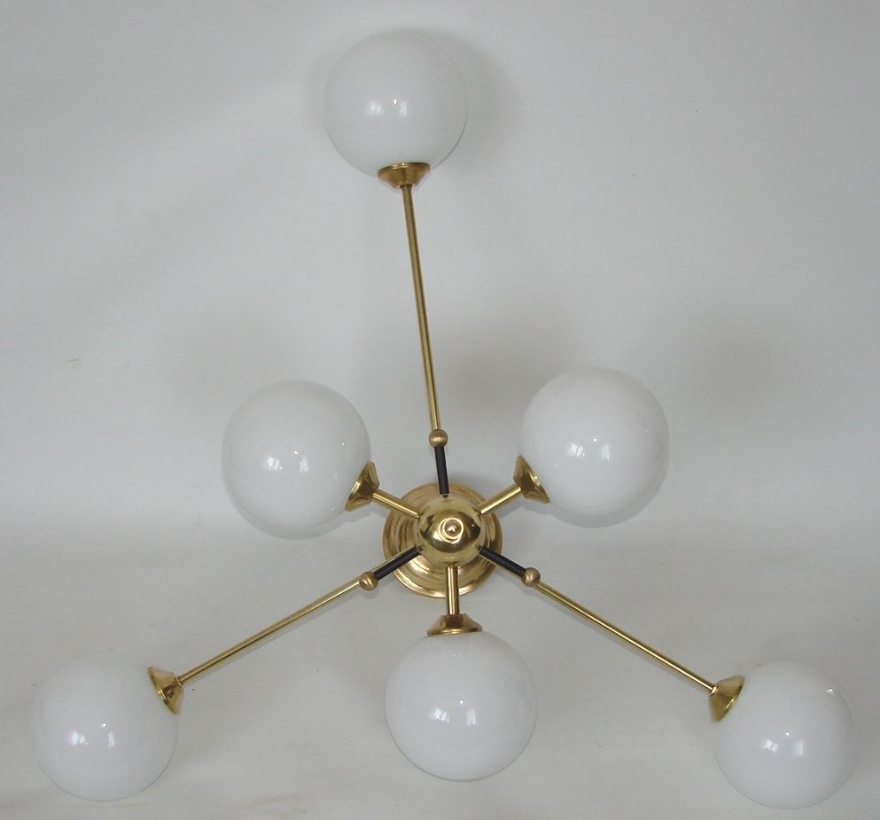 Stilnovo Style Chandelier, 60s photo furniture