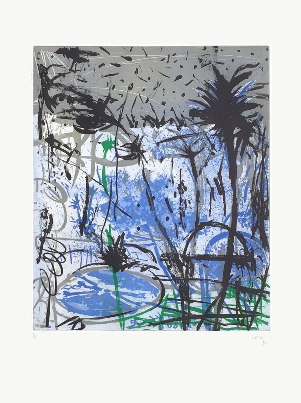 Louis Cane Landscape Of Little Africa II 1986