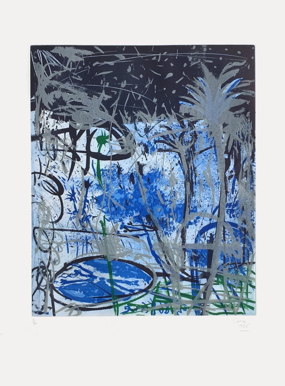 Louis Cane Landscape Of Little Africa I 1986