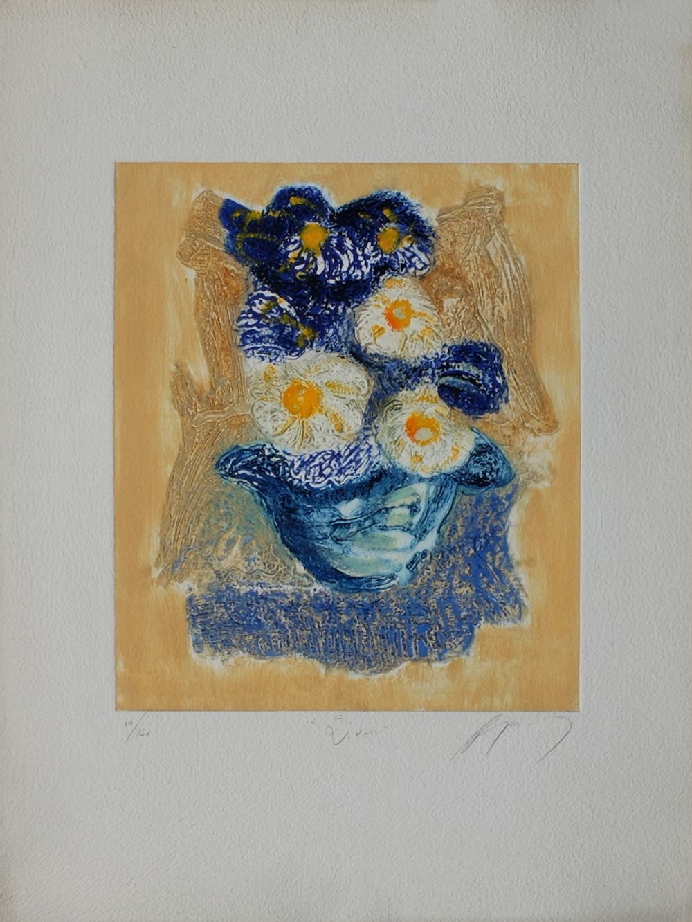 Jean Marie Guiny Flowers Zinnia 1985