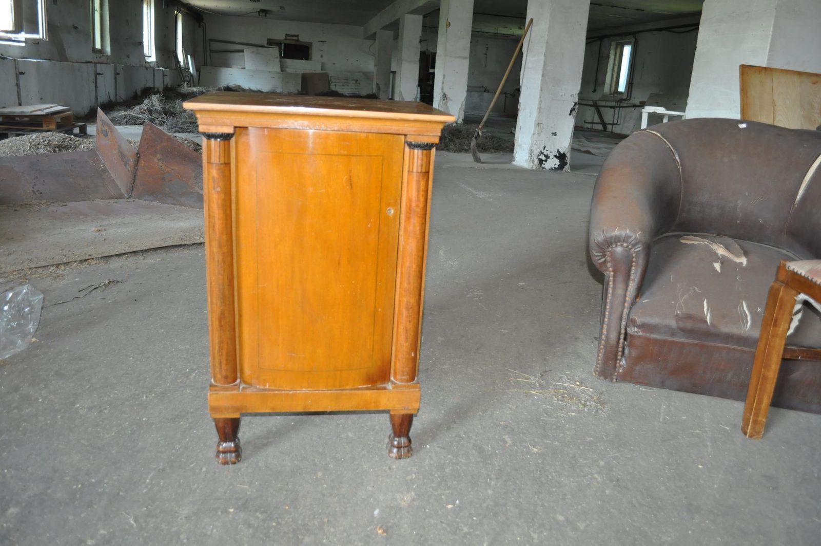 Antique Biedermeier Hungarian Nightstand photo vinterior