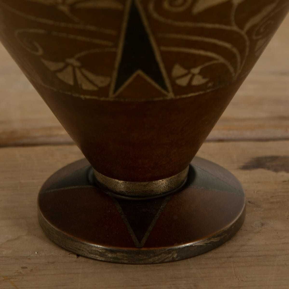 Art Deco Dinanderie Vase And Cover photo 700.0